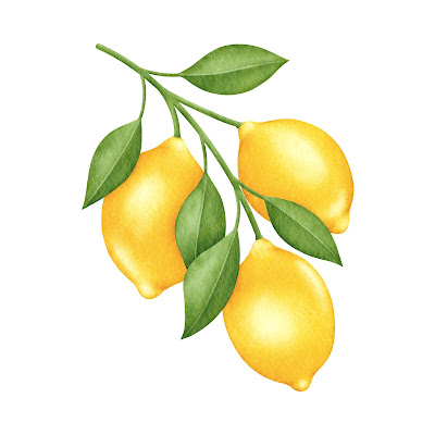 200 + Cartoon Images of Lemon fruit