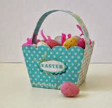 Easter Projects For Toddlers: Pretty Basket 6