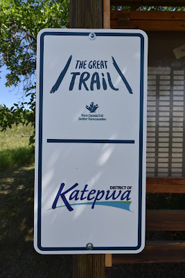 Great Trail Katepwa Trail sign.