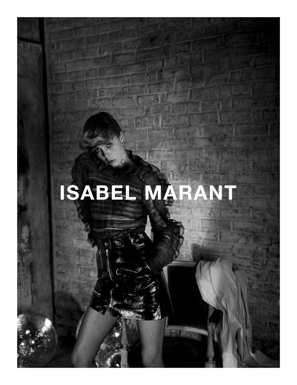 Edie Campbell for Isabel Marant Autumn/Winter 2016 Campaign