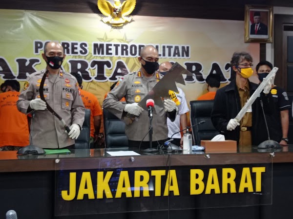 Live Instagram Saat Tawuran, Polisi Amankan Gergaji Raksasa dari Dua Geng Remaja