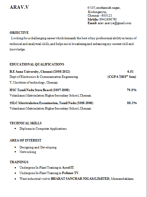 Often they are looking for someone who wants to learn and who has transferable skills like Diploma Mechanical Engineering Resume Format