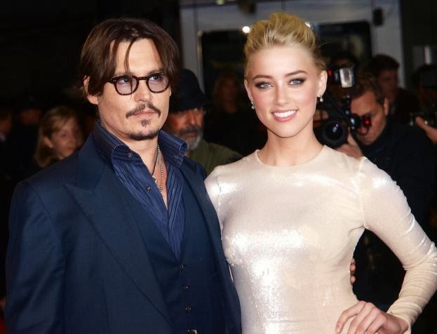 Amber Heard & Johnny Depp HD Wallpaper Download