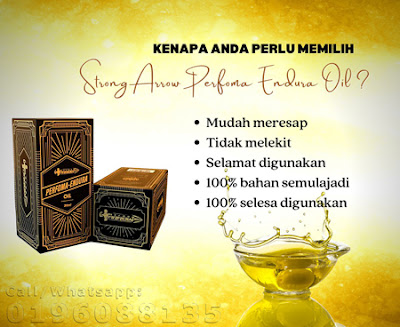 minyak strong arrow oil cod banting