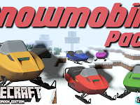 Snowmobiles Pack | Minecraft Addon