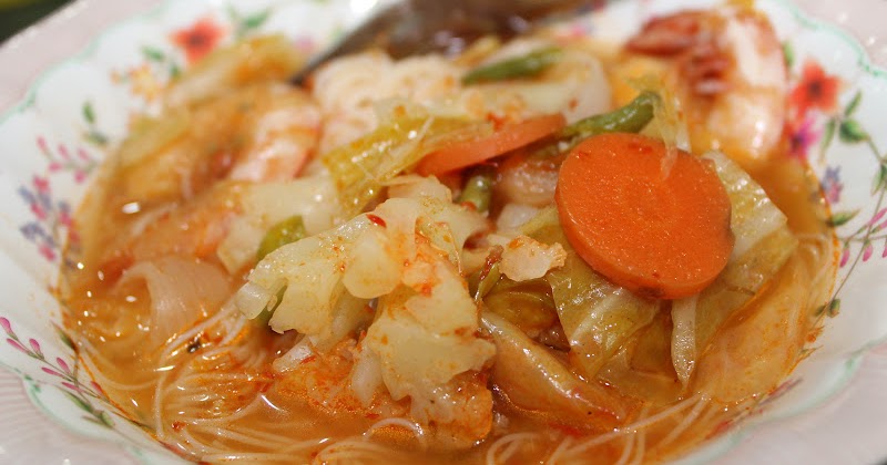 Resepi Bihun Sup Tom Yam - Surasmi R