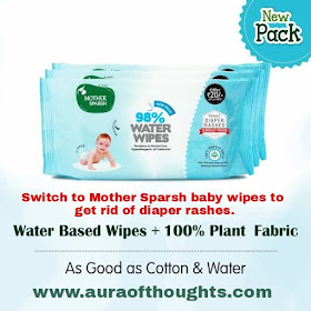 Mother Sparsh Baby Wipes - AuraOfThoughts