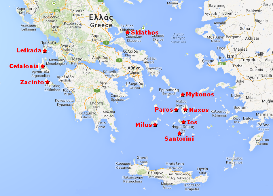 Le 10 isole più belle della Grecia!