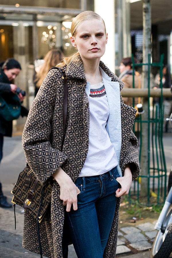 Paris Fashion Week AW 2011... Hanne Gaby