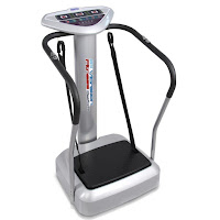 Hurtle HURVBTR85 Vibration Platform Fitness Machine Crazy Fit Massager, with oscillation vibration, 1-99 speed intensity levels