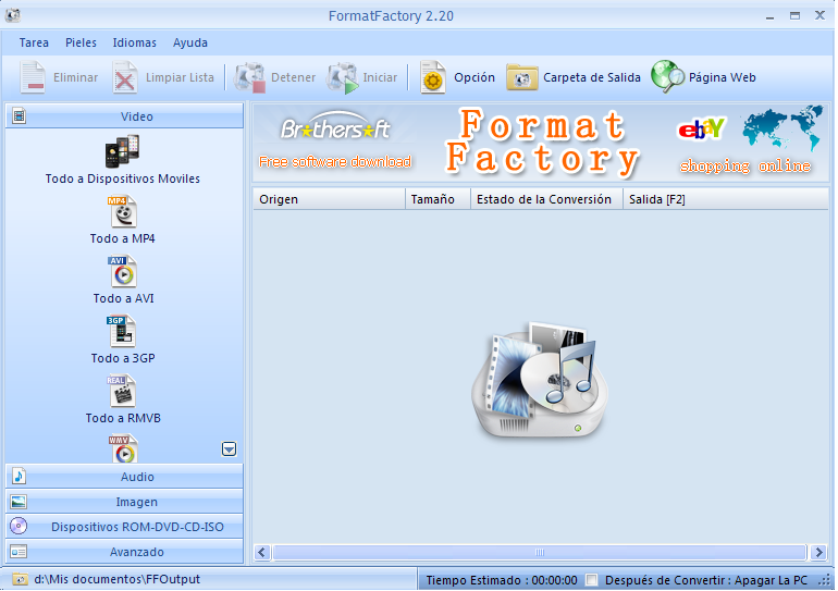 Format factory documentos