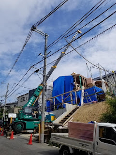 osaka wood frame house