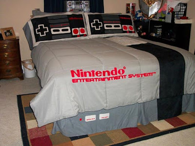 Imagen de una cama Geek