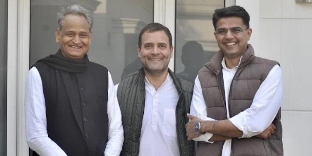  गहलोत और पायलट दोनों कांग्रेस के लिए अहम - राहुल गाँधी 