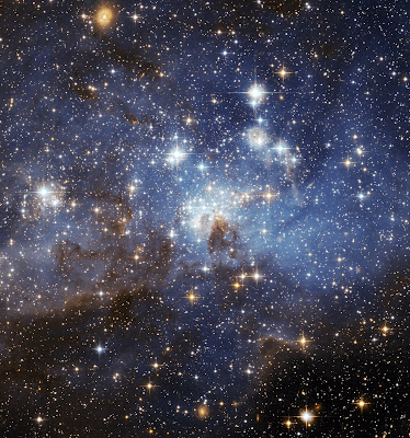 Star forming region in Large Magellanic Cloud