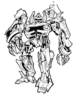 Desenhos do Transformers para imprimir