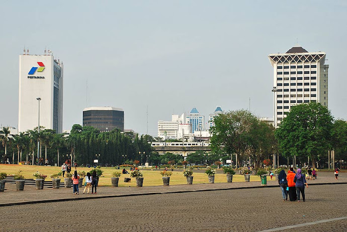 Esquina de la plaza Merdeka