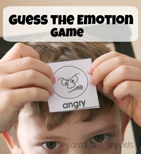 Guess the Emotion game for children