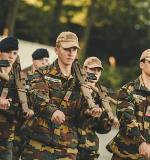 Prince Gabriel of Belgium completed military training