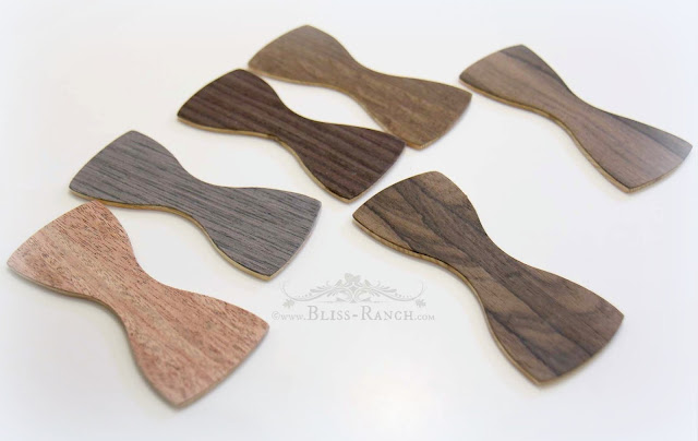 Handmade Wood Bow Ties, Bliss-Ranch.com