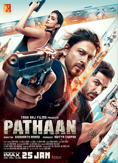 Pathaan (2023) 720p PreDVDRip Full Hindi Movie [1GB]