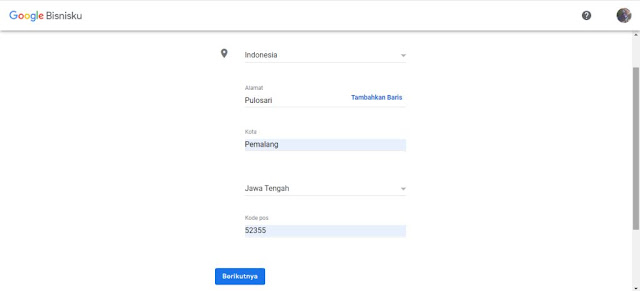 Daftar Akun Google Bisnisku