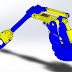 SolidWorks Hidrolik Robot Kolu Tasarımı İndir