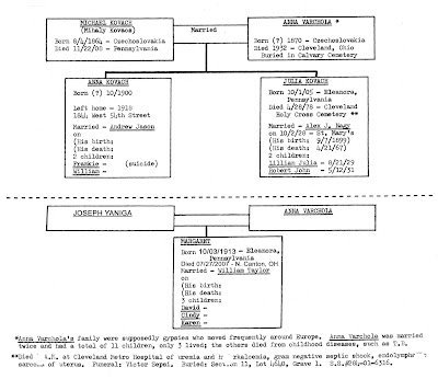 Anna Varchola - Mihaly Kovacs Family Tree