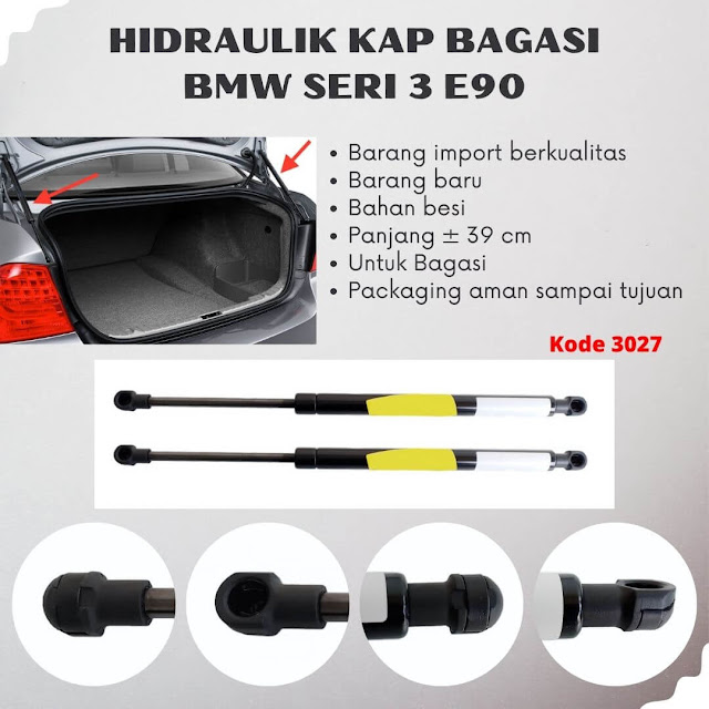 Hidraulik Kap Bagasi BMW E90