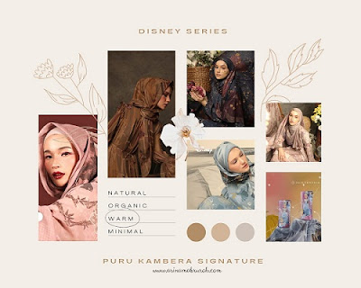 disney collection puru kambera hijab indonesia