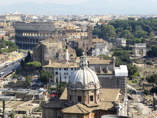 Sky views Rome