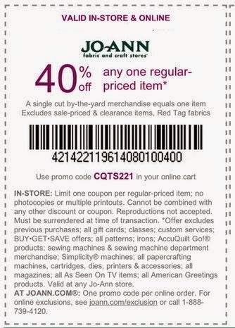 joann coupons