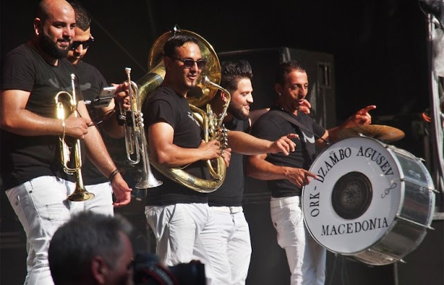 Džambo Aguševi Orchester beim 42. Bardentreffen Nürnberg