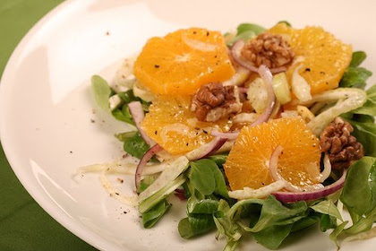 An orange and fennel salad recipe