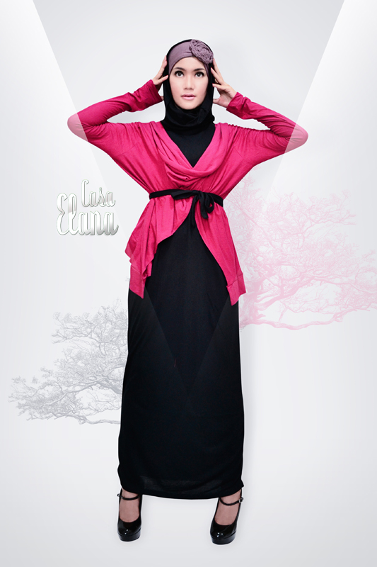 trend fashion  busana muslim untuk  kuliah 