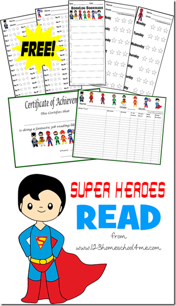 Super Heroes Summer Reading