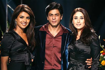 Priyanka Chopra, Shahrukh Khan and Kareena Kapoor