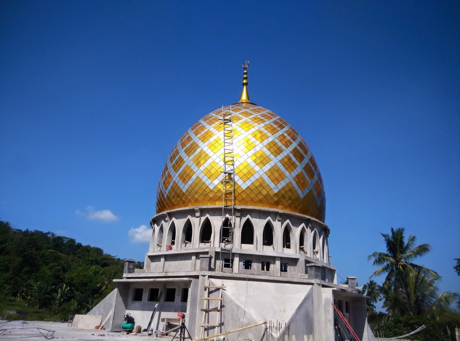  Kubah Masjid  Dibuat Bulan dan Bintang Ternyata Sumbernya 