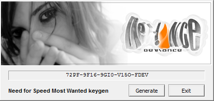 nfs most wanted serial number