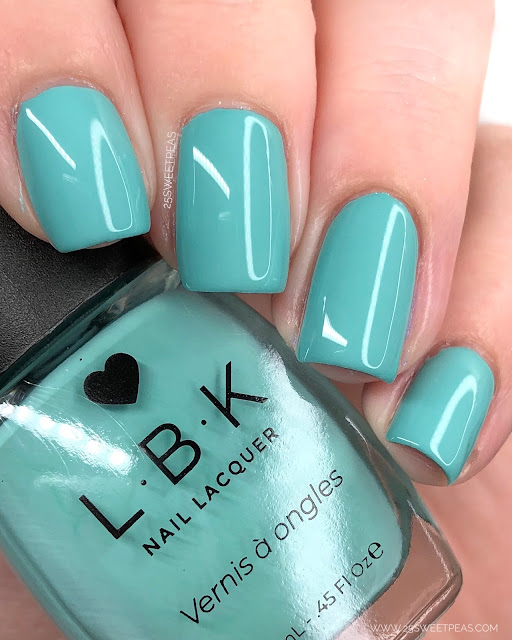 LBK Nail Lacquer Aqua Marine Green