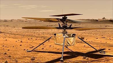 Helicopter-on-Mars