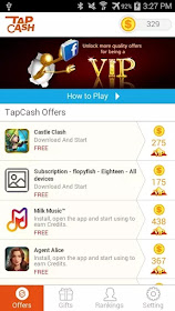 Aplikasi android penghasil dolar tap cash