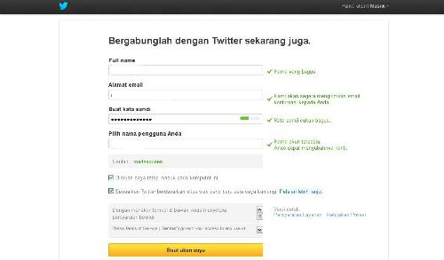 Cara Membuat Twitter Dengan Mudah