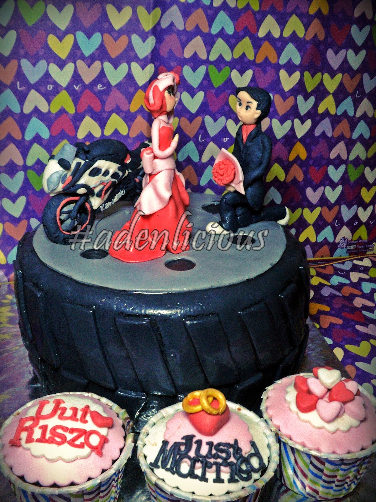 Wedding Cake Kawasaki Ninja ABS Pesan Wedding Cake Di Jember