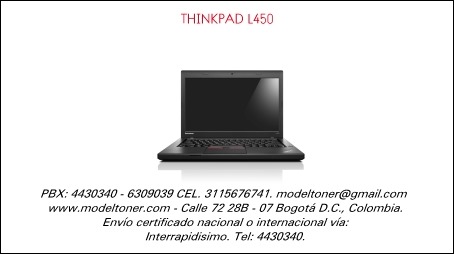 THINKPAD L450 MODELTONER