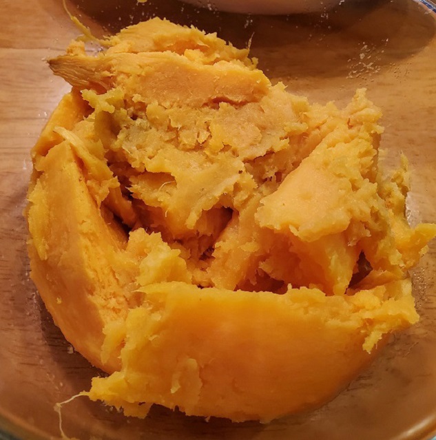 sweet potato mashed