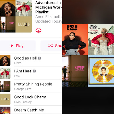 Workout Playlist of the Week:  Adventures in Michigan on Spotify and Apple Music