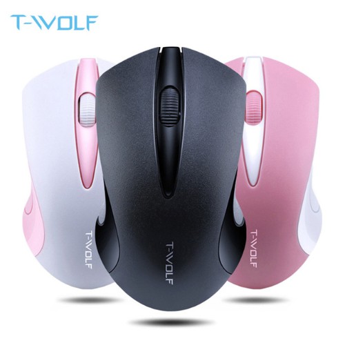 T-Wolf Q2 2.4GHz Wireless Mouse USB Optical Mouse