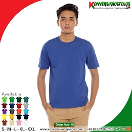 Kaos Polos Cotton Combed 30s Premium Bandung<price>Rp.33.000</price> <code>Ready Stock</code>