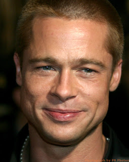 Hollywood sexyest male suprstar celebrity Brad Pitt